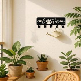 CIFbuy Modern Puppy Key Holder Wall Hook Set For Keys Coats Hats Bags Entryway (Option: Defaulttitle)